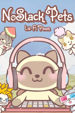 NoSlack Pets: Lo-Fi Paws [v 1.0.43] (2025) PC | Пиратка [Portable]