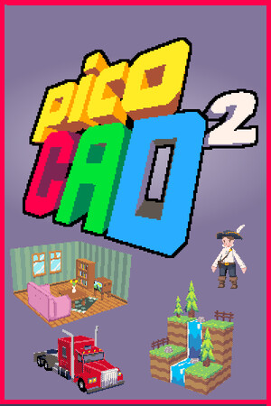 picoCAD 2 [Build 22550195] (2026) PC | Пиратка