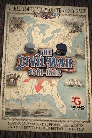 Grand Tactician: The Civil War (1861-1865) [v 1.15.1] (2021) PC | Лицензия [GOG]