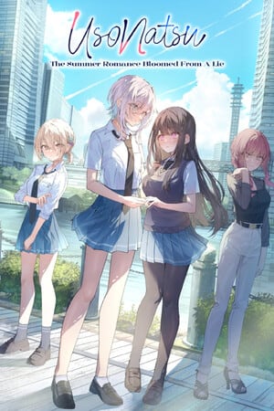 UsoNatsu ~The Summer Romance Bloomed From A Lie~ [v 1.1.0] (2023) PC | Лицензия [GOG]